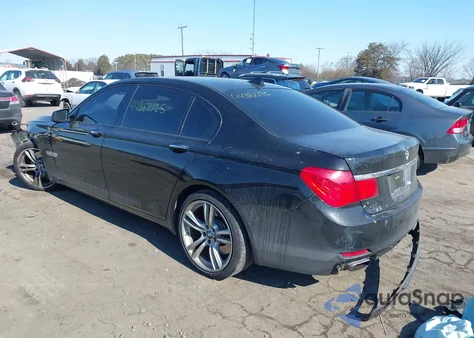 2011 BMW 750Li from USA, damaged, VIN WBAKB8C57BCY64647